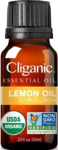 Cliganic Organic Lemon Essential Oil