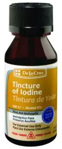 De La Cruz Iodine First Aid Antiseptic