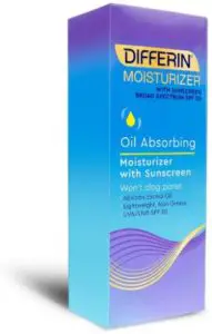 Differin Oil Absorbing Moisturizer with Sunscreen