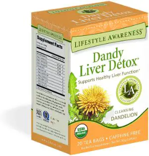 Lifestyle Awareness Dandy Liver Detox Tea
