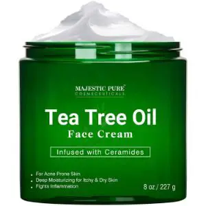 Majestic Pure Cosmeceuticals Tea Tree Oil Face Cream