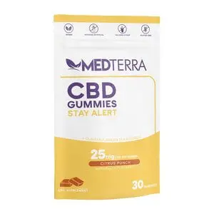 MedTerra CBD Gummies - Stay Alert - Citrus Punch 25 MG