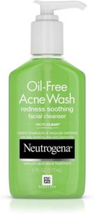 Neutrogena Oil-Free Acne and Redness Facial Cleanser