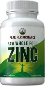 Raw Whole Food Best Zinc Supplement