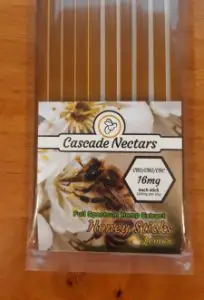 Cascade Nectars Blackberry Blossom – Hemp Extract Honey Sticks