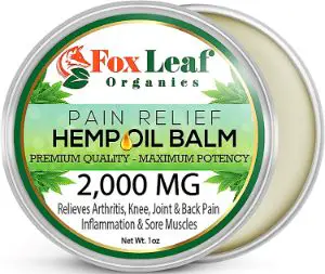 Foxleaf Premium Hemp Balm Pain Relief Salve