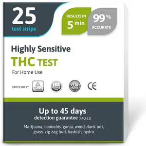 Exploro Highly Sensitive Marijuana THC Test Kit