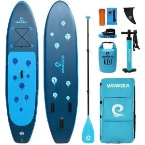 WOWSEA ISUP Inflatable Stand Up Paddle Board