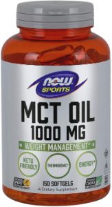 NOW Sports Nutrition, MCT Oil Softgels