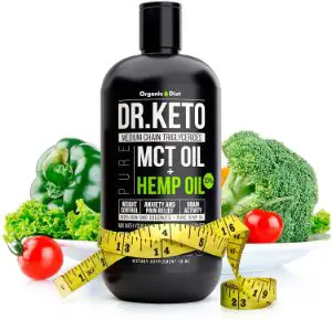 Organic Diet MCT Oil with Hemp