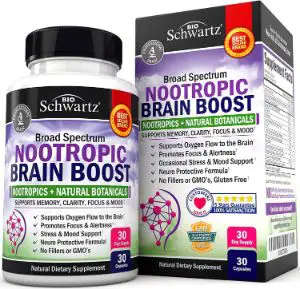 BioSchwartz Nootropic Brain Boost Supplement