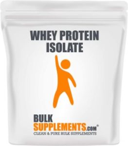 BulkSupplements Whey Protein Isolate Powder