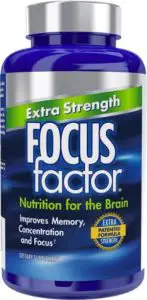 Focus Factor, Extra Strength Concentration and Brain Focus Supplement