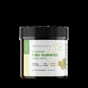 Joy Organics CBD Gummies Tincture 10 MG - Green Apple