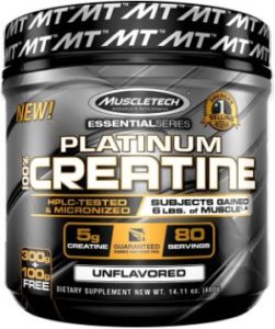 MuscleTech Platinum Creatine Monohydrate Powder