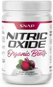 Snap Supplements Beet Root Powder Nitric Oxide Supplement